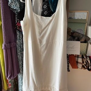 Lulus White Tassle dress